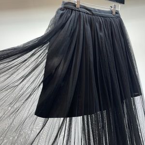 English factory tulle skirt